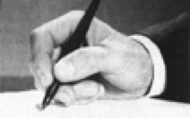 hand writing